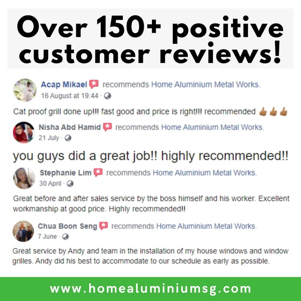 Home Aluminium - Over 150+ Positive Reviews - you guys did a great job