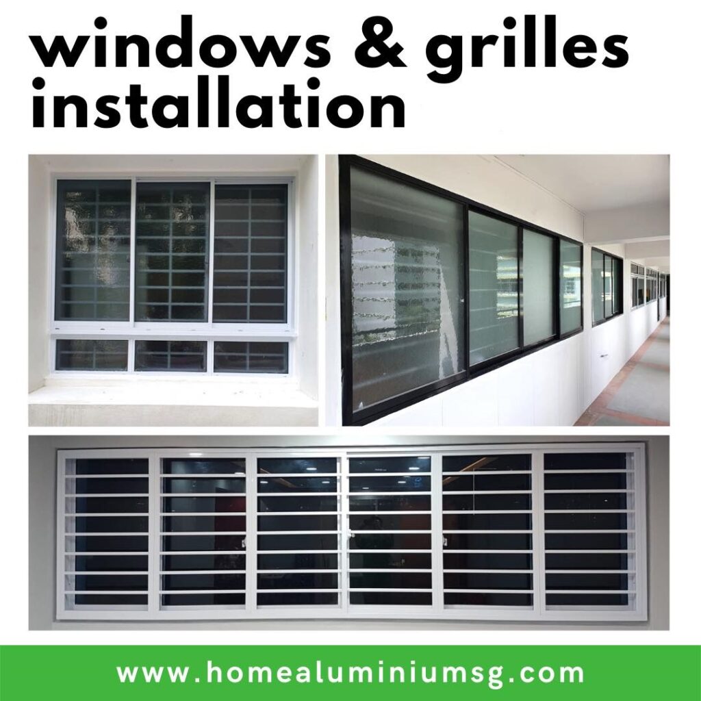 Windows & Grilles Installation