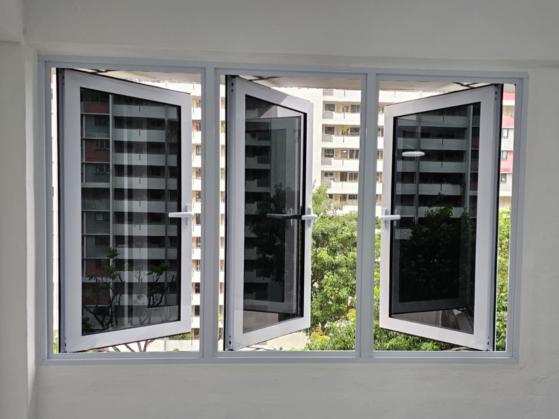 Open aluminium windows - Home Aluminium Windows & Grilles Singapore